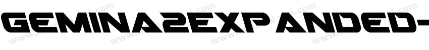 Gemina2Expanded-34JL字体转换