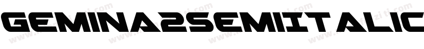 Gemina2SemiItalic-ydRm字体转换