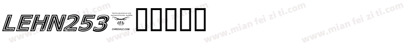 LEHN253字体转换