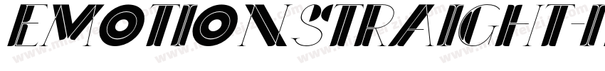 EmotionStraight-Italic字体转换 EmotionStraight-Italic字体转换