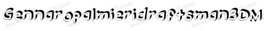 Gennaropalmieridraftsman3DMedium-BoVn字体转换
