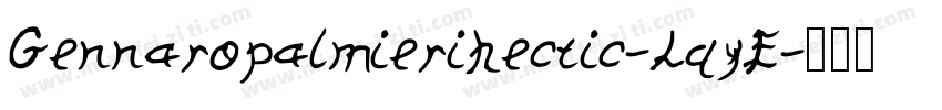 Gennaropalmierihectic-LqyE字体转换