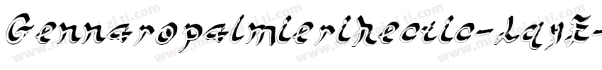 Gennaropalmierihectic-LqyE字体转换