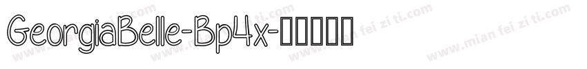GeorgiaBelle-Bp4x字体转换