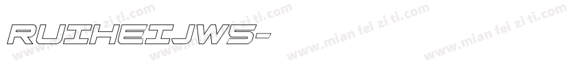 RUIHEIJw5字体转换