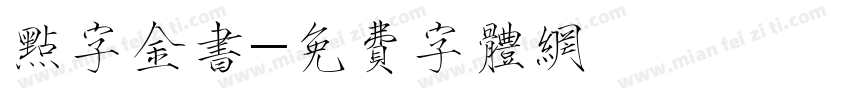 点字金书字体转换