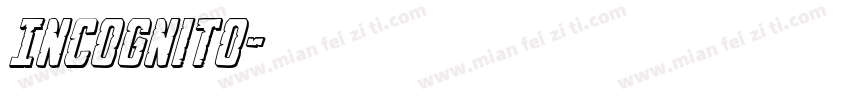 Incognito字体转换