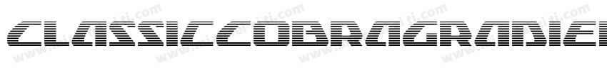 ClassicCobraGradientItalic-l1Aq字体转换