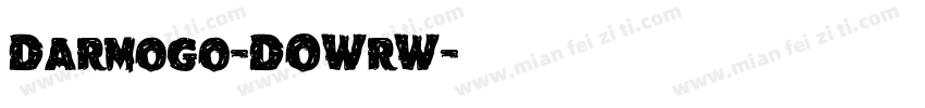 Darmogo-DOWrW字体转换