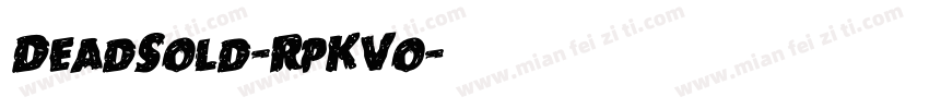 DeadSold-RpKVo字体转换
