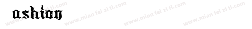 Fashion-33OL字体转换