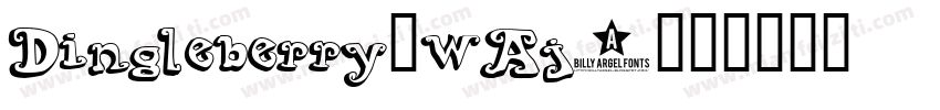 Dingleberry-wAj6字体转换