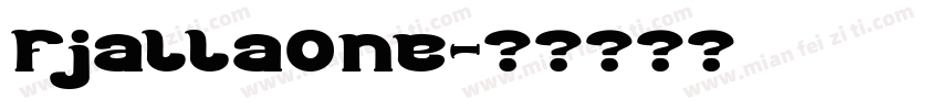 Fjalla0ne字体转换