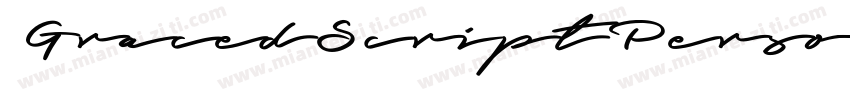 GracedScriptPersonal字体转换