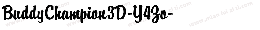 BuddyChampion3D-Y4Zo字体转换