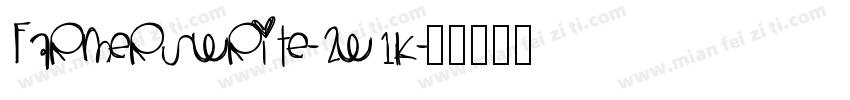 Farmerswrite-2W1K字体转换