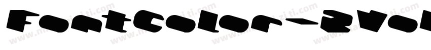 FontColor-2VoK字体转换