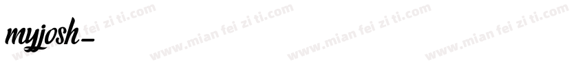 myjosh字体转换