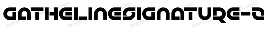GathelineSignature-ZVpoq字体转换