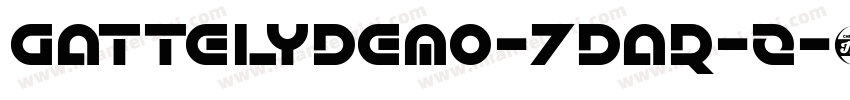 GattelyDemo-7daR-2字体转换
