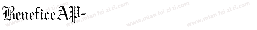 BeneficeAP字体转换