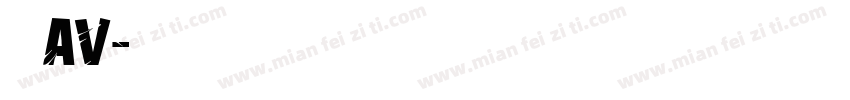 欧美AV字体转换