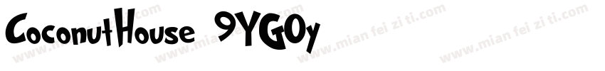 CoconutHouse-9YG0y字体转换