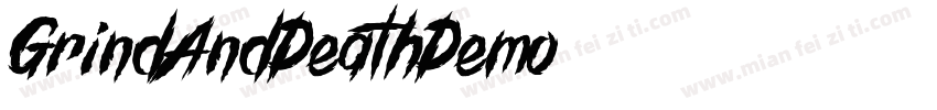 GrindAndDeathDemo字体转换