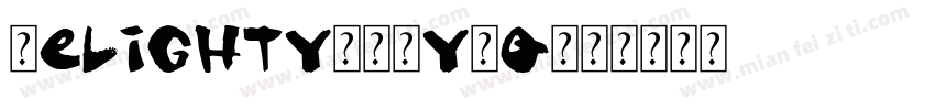 Delighty-ZVyKq字体转换