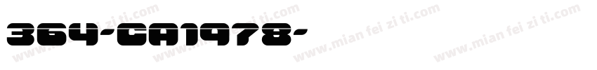 364-CA1978字体转换
