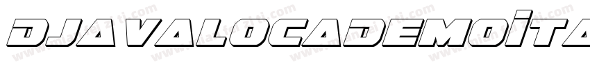 DjavalocaDemoItalic-7BPJl字体转换