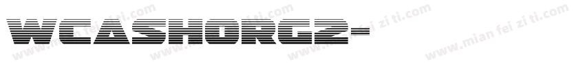 wcashorg2字体转换