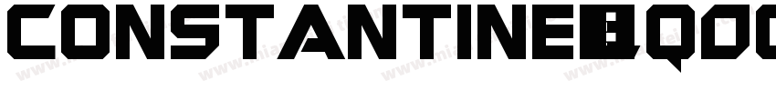 Constantine-lq0q字体转换