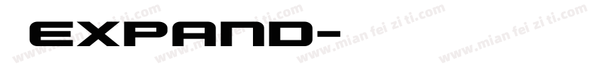 武expand字体转换
