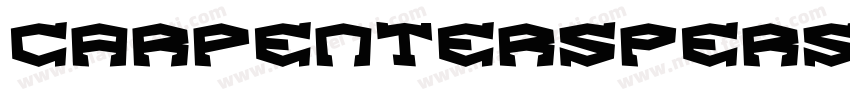 CarpentersPersonalUseRegular-DOLwR字体转换