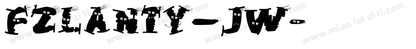 fzlanty—jw字体转换
