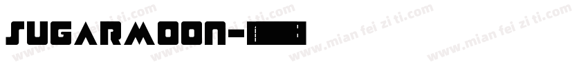 sugarmoon字体转换