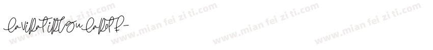 LAVIRATIREGULAROTF字体转换