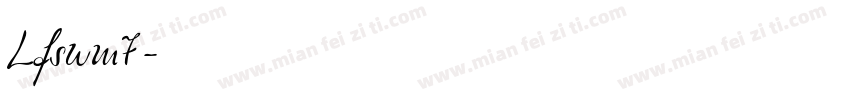Lfswm7字体转换