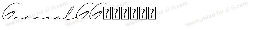 GeneralGG字体转换