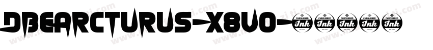 DbeArcturus-x8VO字体转换