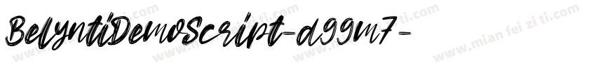 BelyntiDemoScript-d99m7字体转换