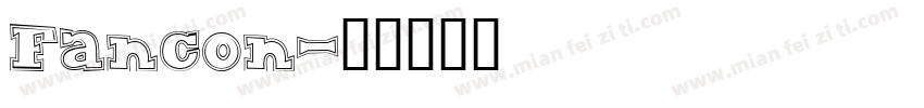 Fancon字体转换