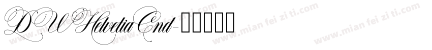 DWHelvetiaCnd字体转换