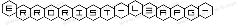 Errorist-L3apg字体转换