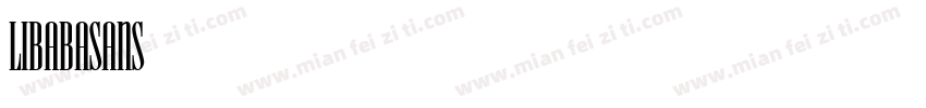 libabaSans102字体转换
