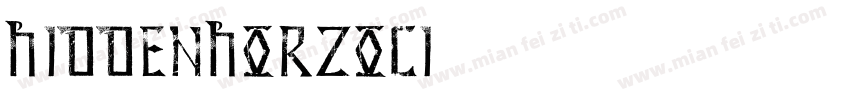 HiddenHorzOCI字体转换