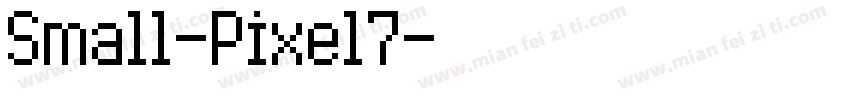 Small-Pixel7字体转换