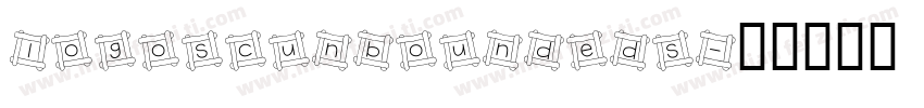 logoSCUnboundedS字体转换