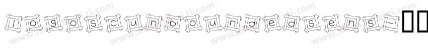 logoscunboundedsens字体转换